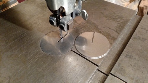 Band saw table insert plate - band,